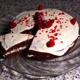 Alambique Vigo Red Velvet cakePastel de terciopelo rojo